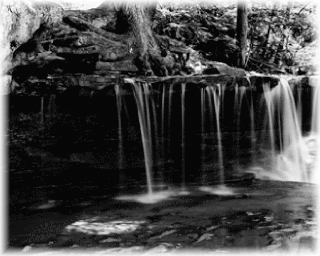 Trickle Over the Ledge
