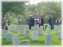 Air Force Officer buried at Arlington National Cemetary