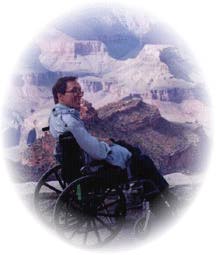 Ron Hull at the Grand Canyon, 1993.