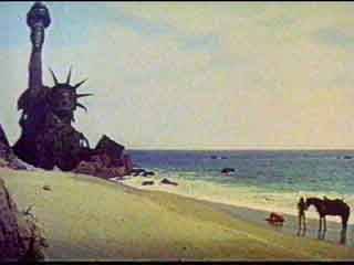 Scene from Planet of the Apes