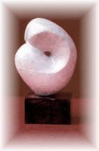 Sculpture of Melancholy in Marble by George Tkrbladze
