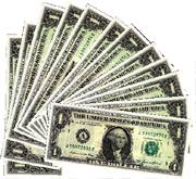 Fan of dollars