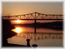 Ohio River at Sunset
