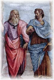 Raphael's Athens School-Plato and Aristotle