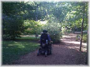 Ron at the Fort Worth Botanical Gardens