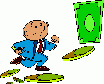 Man wildly spending
