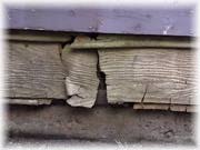 Warped siding