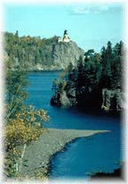 Split Rock Lighthouse in Fall