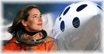 Apilot has her eye on space flight.
