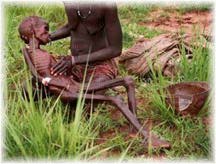 Starving child