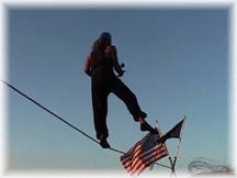 Tightrope Jugglers at Key West