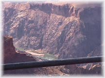Colorado River deep in the canyon