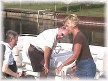 Getting Ron in the Boat