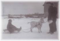 Nina with Billy and brother, Basil